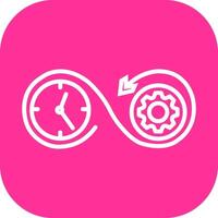 Time Optimization Vector Icon