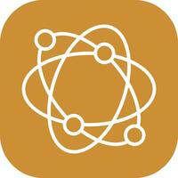 Atomic Structure Vector Icon