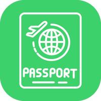 Passport Vector Icon