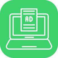 Internet Ads Vector Icon