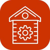 House Setting Vector Icon