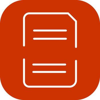 Split Document Vector Icon