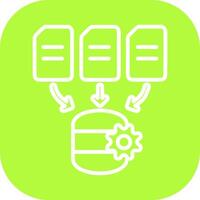 Data Processing Vector Icon