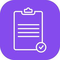 Registered Document Vector Icon