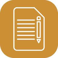Edit Document Vector Icon