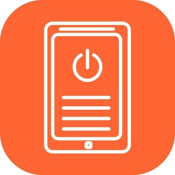 Shutdown Button Vector Icon