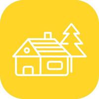 Cabin Vector Icon