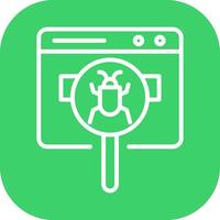 Web Bug Vector Icon