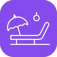 Beach Vector Icon