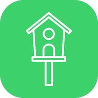 Birdhouse Vector Icon