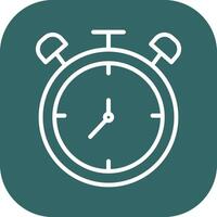 Large Clock Vector Icon