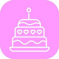 Cake Vector Icon