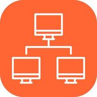 Computer Networks Vector Icon