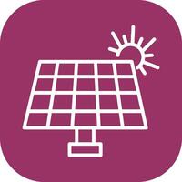 Solar Panel Vector Icon