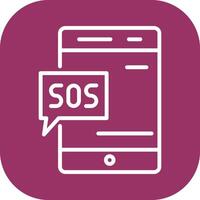 SOS Vector Icon