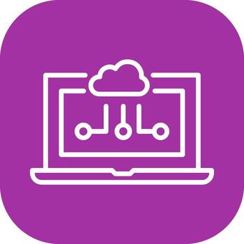 informática vector icono