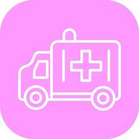 Ambulance Vector Icon