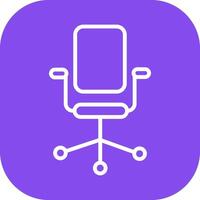 Office Chair II Vector Icon