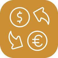 Currency Exchange Vector Icon