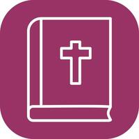 Religious Book Vector Icon