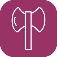 Wood Axe Vector Icon