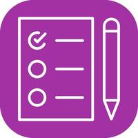 Task List Vector Icon