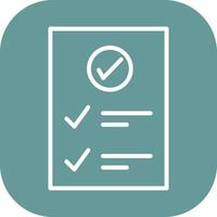 Check Up List Vector Icon