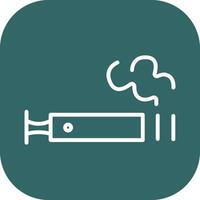 Electronic Cigarette Vector Icon