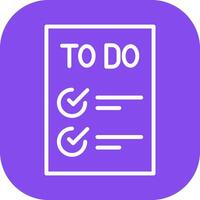 Today to Done Checklist Vector Icon