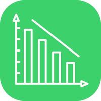 Descending Bar Vector Icon