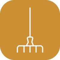 Gardening Fork Vector Icon