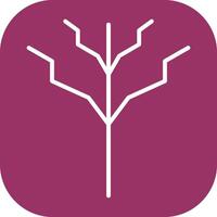 Tree with no leaves Vector Icon