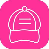 P Cap Vector Icon