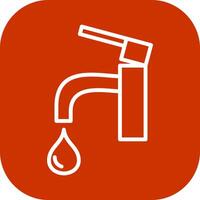 Water Tap Vector Icon