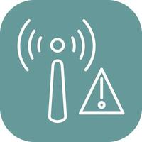 Non Ionizing Radiation Vector Icon