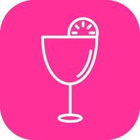 Cocktail Drink Vector Icon