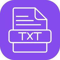 TXT Vector Icon