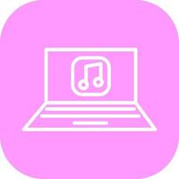 Play Music Vector Icon