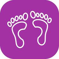 Foot X ray Vector Icon