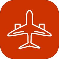 Aeroplane Vector Icon