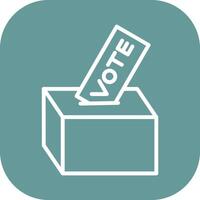 Giving Vote Vector Icon