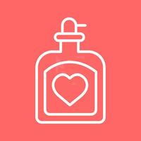 Perfume Bottle Vector Icon