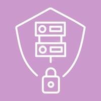 Secure Server Vector Icon