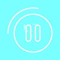 Pause Button Vector Icon