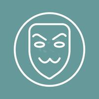 Hacker Mask Vector Icon