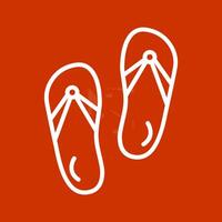 Slippers Vector Icon