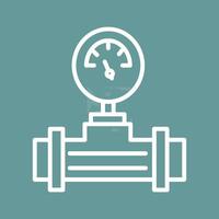 Pressure Gauge Vector Icon