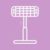 Infrared Heater Vector Icon
