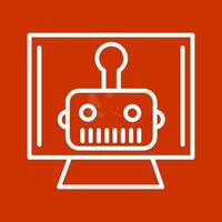 Artificial Bot Vector Icon