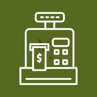 Cash Machine Vector Icon